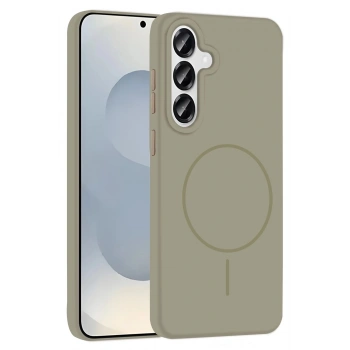Samsung Galaxy S23 FE Kılıf Jully Magsafe Kapak - Çöl Titanyum
