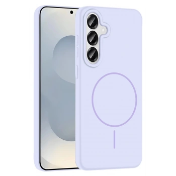 Samsung Galaxy S23 FE Kılıf Jully Magsafe Kapak - Lila