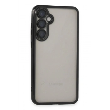 Samsung Galaxy S23 FE Kılıf Lensli Silikon - Siyah