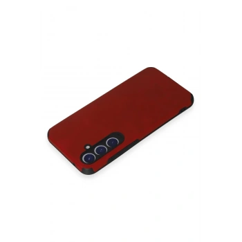 Samsung Galaxy S23 FE Kılıf Loop Deri Silikon - Kırmızı