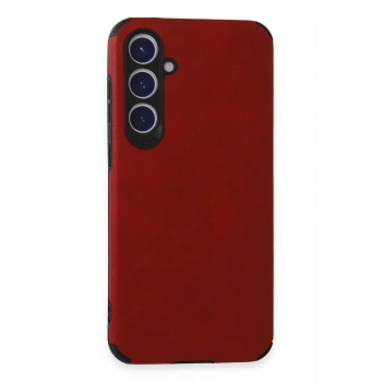 Samsung Galaxy S23 FE Kılıf Loop Deri Silikon - Kırmızı