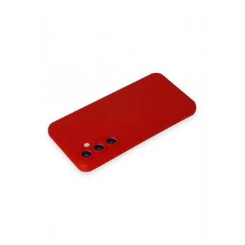 Samsung Galaxy S23 FE Kılıf Nano içi Kadife Silikon - Kırmızı