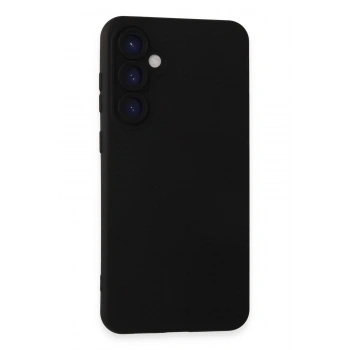 Samsung Galaxy S23 FE Kılıf Nano içi Kadife Silikon - Siyah