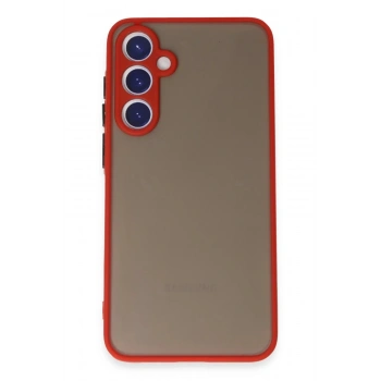 Samsung Galaxy S23 Kılıf Montreal Silikon Kapak - Kırmızı
