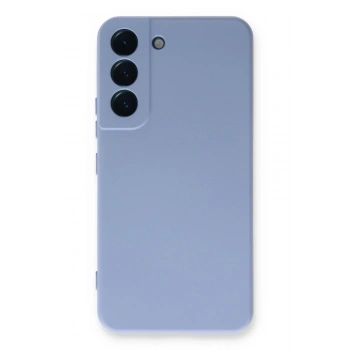 Samsung Galaxy S23 Kılıf Nano içi Kadife Silikon - Lila
