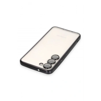 Samsung Galaxy S23 Kılıf Razer Lensli Silikon - Siyah