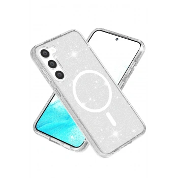 Samsung Galaxy S23 Kılıf Star Magsafe Kapak - Şeffaf