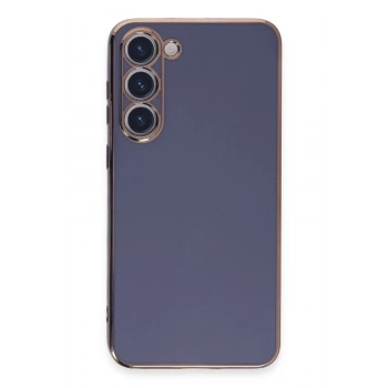 Samsung Galaxy S23 Kılıf Volet Silikon - Mavi