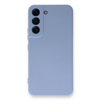 Samsung Galaxy S23 Plus Kılıf Nano içi Kadife Silikon - Lila