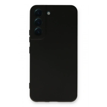 Samsung Galaxy S23 Plus Kılıf Nano içi Kadife Silikon - Siyah