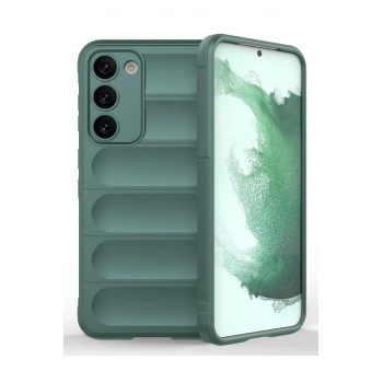 Samsung Galaxy S23 Plus Kılıf Optimum Silikon - Koyu Yeşil