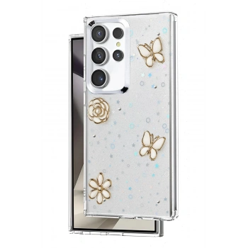 Samsung Galaxy S23 Ultra Fiyonk Desenli Kapak - Desen 2