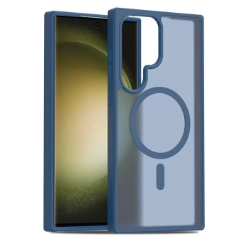 Samsung Galaxy S23 Ultra Jota Magsafe Kapak - Lacivert