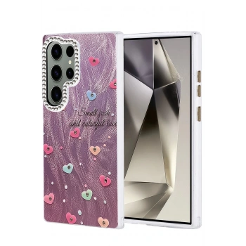 Samsung Galaxy S23 Ultra Kılıf Blade Aynalı Desenli Kapak - Desen 8