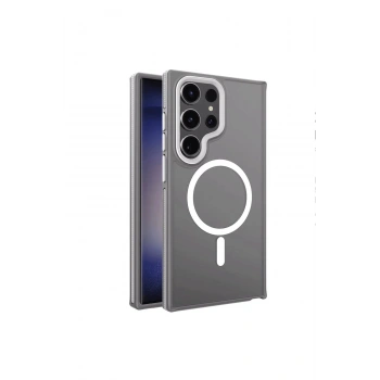 Samsung Galaxy S23 Ultra Winner Magsafe Kapak - Gri