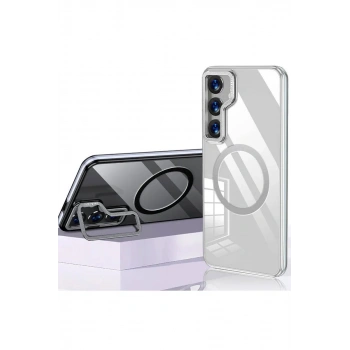 Samsung Galaxy S24 Crystal Magsafe Kapak - Şeffaf