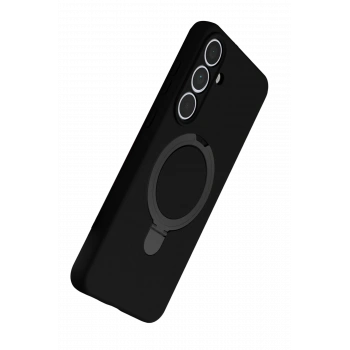 Samsung Galaxy S24 FE Regal Magsafe Standlı Kapak - Siyah