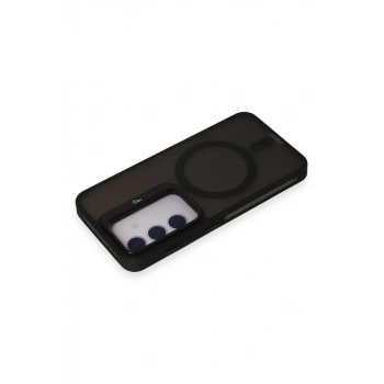 Samsung Galaxy S24 Flet Lens Magsafe Kapak - Siyah