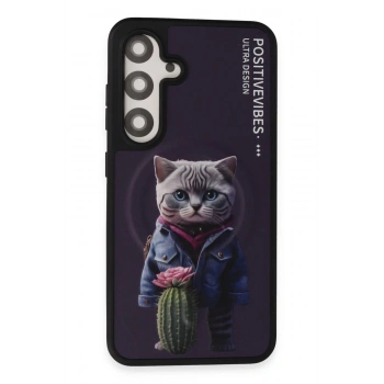 Samsung Galaxy S24 Fun Magsafe Kapak - Derin Mor