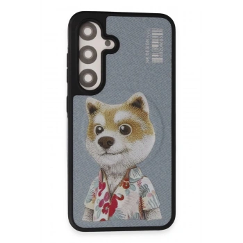 Samsung Galaxy S24 Fun Magsafe Kapak - Titan Gri