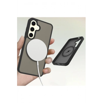 Samsung Galaxy S24 Jota Magsafe Kapak - Pudra