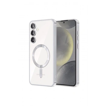 Samsung Galaxy S24 Kılıf Kross Magneticsafe Kapak - Titan Gri