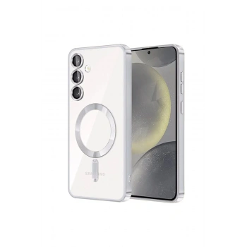 Samsung Galaxy S24 Kılıf Kross Magneticsafe Kapak - Titan Gri