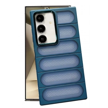 Samsung Galaxy S24 Plus Kılıf Airmax Silikon Kapak - Lacivert