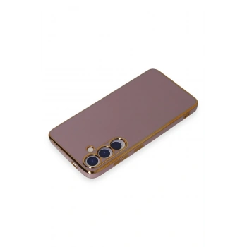 Samsung Galaxy S24 Plus Kılıf Volet Silikon - Mor