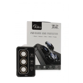 Samsung Galaxy S24 PVD Metal Kamera Lens - Gold