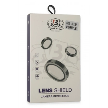 Samsung Galaxy S24 Ultra Bilvis Titan Kamera Lens - Derin Mor