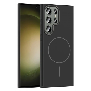 Samsung Galaxy S24 Ultra Broş Magsafe Kapak - Siyah