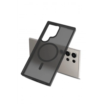 Samsung Galaxy S24 Ultra Jota Magsafe Kapak - Pudra