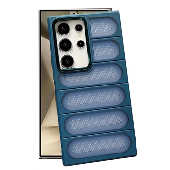 Samsung Galaxy S24 Ultra Kılıf Airmax Silikon Kapak - Lacivert