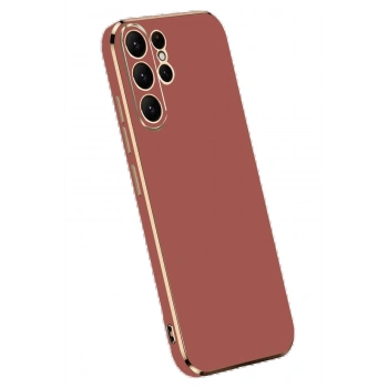 Samsung Galaxy S24 Ultra Kılıf Volet Silikon - Kırmızı