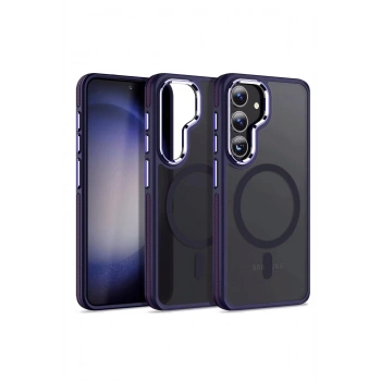 Samsung Galaxy S24 Winner Magsafe Kapak - Derin Mor