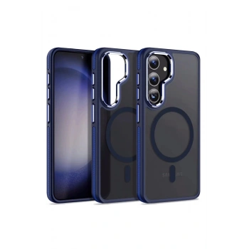 Samsung Galaxy S24 Winner Magsafe Kapak - Lacivert