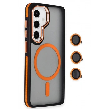 Samsung Galaxy S24 Winner Magsafe Kapak - Turuncu