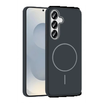 Samsung Galaxy S25 Broş Magsafe Kapak - Füme