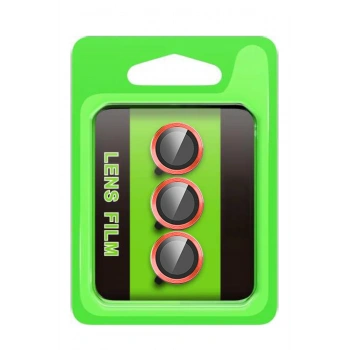 Samsung Galaxy S25 FE Raze Metal Kamera Lens - Kırmızı