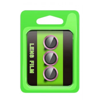 Samsung Galaxy S25 FE Raze Metal Kamera Lens - Pembe