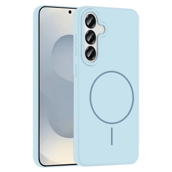 Samsung Galaxy S25 Kılıf Jully Magsafe Kapak - Mavi