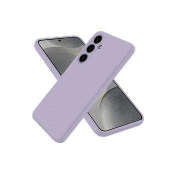 Samsung Galaxy S25 Kılıf Nano içi Kadife Silikon - Lila