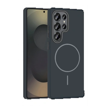 Samsung Galaxy S25 Ultra Broş Magsafe Kapak - Füme