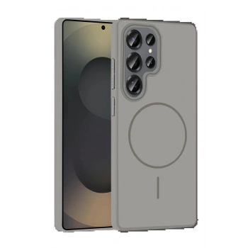 Samsung Galaxy S25 Ultra Broş Magsafe Kapak - Titan Gri
