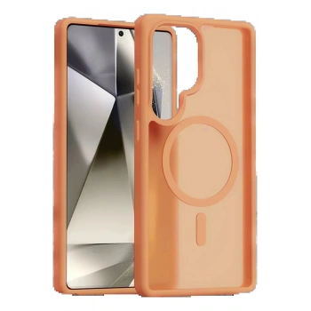 Samsung Galaxy S25 Ultra Jota Magsafe Kapak - Turuncu