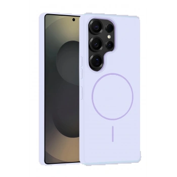 Samsung Galaxy S25 Ultra Kılıf Jully Magsafe Kapak - Lila