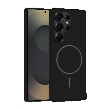 Samsung Galaxy S25 Ultra Kılıf Jully Magsafe Kapak - Siyah