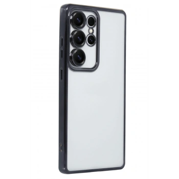 Samsung Galaxy S25 Ultra Kılıf Razer Lensli Silikon - Siyah