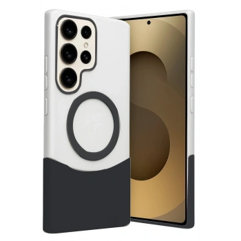 Samsung Galaxy S25 Ultra Velar Magsafe Kapak - Siyah